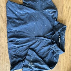 Travis Mathew Blue Polo Shirt